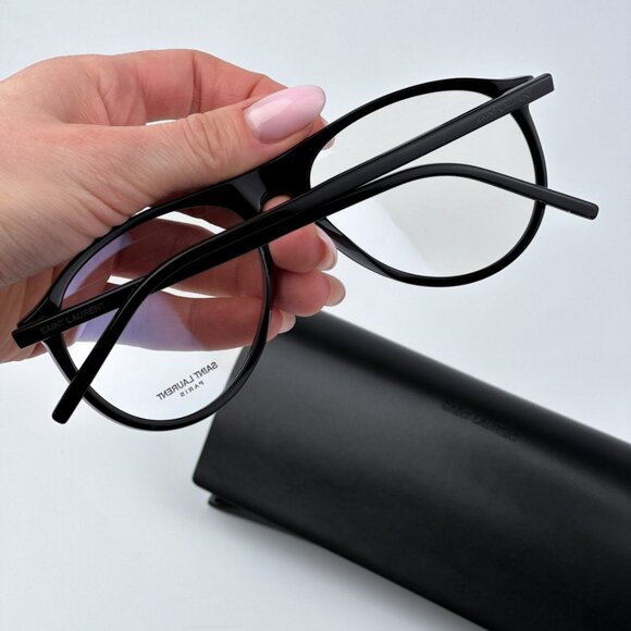 Saint Laurent Men BRAND NEW Eyeglasses Black Pilot SL667OPT 001 - Picture 3 of 12